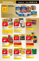 Gazetka promocyjna Biedronka - Od Poniedziałku - Gazetka - ważna od 04.10 do 04.10.2025 - strona 51 - produkty: Ketchup, Oliwki zielone, Krakus, Sos, Por, Gra, Paprykarz, Królewski, Oliwki, Bell, Papryka, Rosół wołowy, Bulion, Winiary, Lion, Rosół drobiowy, Rosół, Kotlin, Tuńczyk, Pomidory, Mięso