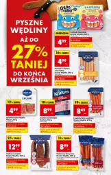 Gazetka promocyjna Biedronka - Od Poniedziałku - Gazetka - ważna od 04.10 do 04.10.2025 - strona 79 - produkty: Kurczak, Kiełbasa wiejska, Krakus, Gra, Salami, Parówki, Szynka, Frankfurterki, Kabanos, Kiełbasa