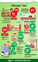 Gazetka promocyjna Żabka - Gazetka - ważna od 29.08 do 29.08.2023 - strona 44 - produkty: Piec, Corn flakes, Ryż, Mus, Kupiec, Nesquik, Papryka, Wafle, 7 Days, Pizza, Rogal, Baton, Mleczna kanapka, Kakao, Kinder, Bakalland