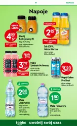 Gazetka promocyjna Żabka - Gazetka - ważna od 29.08 do 29.08.2023 - strona 50 - produkty: Sok, Primavera, Napoje, Prima, Tymbark, Oshee, Woda, Napój, Cisowianka, Nektar, Hortex
