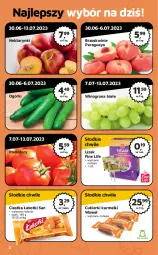 Gazetka promocyjna Odido - Gazetka - Gazetka - ważna od 13.07 do 13.07.2023 - strona 2 - produkty: Ciastka, Cukier, Wawel, Winogrona, Brzoskwinie, Cukierki, Wino, Pomidory, Nektar