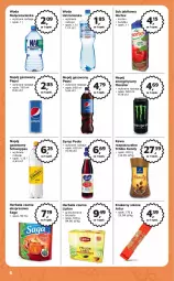 Gazetka promocyjna Odido - Gazetka - Gazetka - ważna od 13.07 do 13.07.2023 - strona 6 - produkty: Tchibo, Nałęczowianka, Kawa rozpuszczalna, Sok, Gra, Napój energetyczny, Saga, Kawa, Herbata czarna, Paola, Pepsi, Sok jabłkowy, Schweppes, Lipton, Napój gazowany, Syrop, Tchibo Family, Woda, Artur, Herbata, Napój, Krakersy, Hortex, Fa