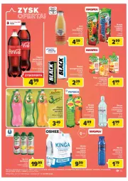 Gazetka promocyjna Carrefour - Gazetka Carrefour ZyskOferty - Gazetka - ważna od 14.05 do 14.05.2022 - strona 15 - produkty: Sok, Por, Mus, Gin, Napój energetyczny, Coca-Cola, Lack, Schweppes, Lipton, Sport, Napój gazowany, Tymbark, Fanta, Woda mineralna, Owoce, Woda, Napój, Cisowianka, Fa