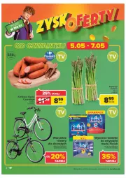Gazetka promocyjna Carrefour - Gazetka Carrefour ZyskOferty - Gazetka - ważna od 14.05 do 14.05.2022 - strona 2 - produkty: Finish, Tablet, Rower, Zmywarki, Kiełbasa, Kiełbasa śląska