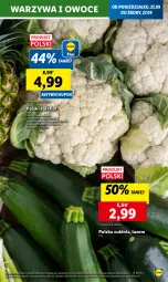 Gazetka promocyjna Lidl - GAZETKA - Gazetka - ważna od 27.09 do 27.09.2023 - strona 21 - produkty: Kalafior, Warzywa, Warzywa i owoce, Owoce, Olej