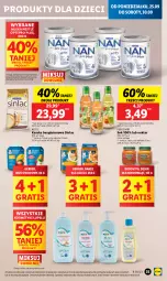 Gazetka promocyjna Lidl - GAZETKA - Gazetka - ważna od 27.09 do 27.09.2023 - strona 45 - produkty: Sok, Ser, Mus, Gra, Gerber, BoboVita, Sinlac, Danie dla dzieci, Dzieci, Kubuś, Deser, Nestlé, Nektar