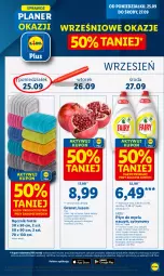 Gazetka promocyjna Lidl - GAZETKA - Gazetka - ważna od 27.09 do 27.09.2023 - strona 5 - produkty: Gra, Do mycia naczyń, Granat, Płyn do mycia naczyń, Ręcznik, Fairy, Płyn do mycia, Olej, Fa