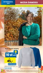 Gazetka promocyjna Lidl - GAZETKA - Gazetka - ważna od 27.09 do 27.09.2023 - strona 52 - produkty: Sweter, Moda