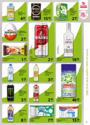 Gazetka promocyjna Selgros - Extra Oferta - Gazetka - ważna od 28.02 do 28.02.2022 - strona 35 - produkty: Piwo, Nescafé, Kawa rozpuszczalna, Sok, Rum, Gin, Gra, Papier, Soplica, Kawa, Kret, Bułeczki, Napoje, Warka, Papier toaletowy, Fortuna, Schweppes, Ręcznik, Rogal, Wódka, Bułeczki mleczne, Ariel, Woda, Herbata, Kinder