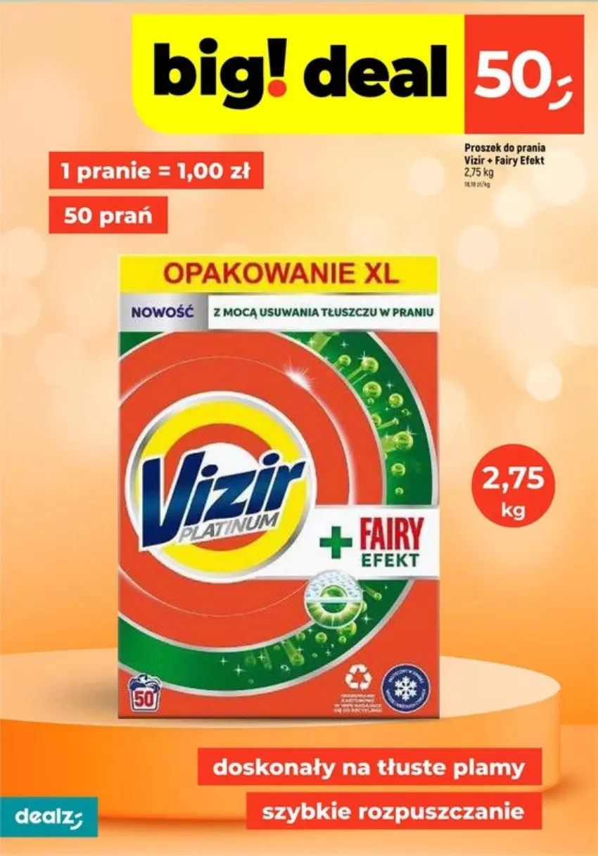 Gazetka promocyjna Dealz - ważna 26.09 do 02.10.2024 - strona 32 - produkty: Fa, Fairy, Proszek do prania, Vizir