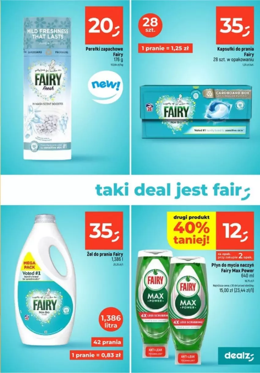 Gazetka promocyjna Dealz - ważna 26.09 do 02.10.2024 - strona 33 - produkty: Fa, Fairy, LG