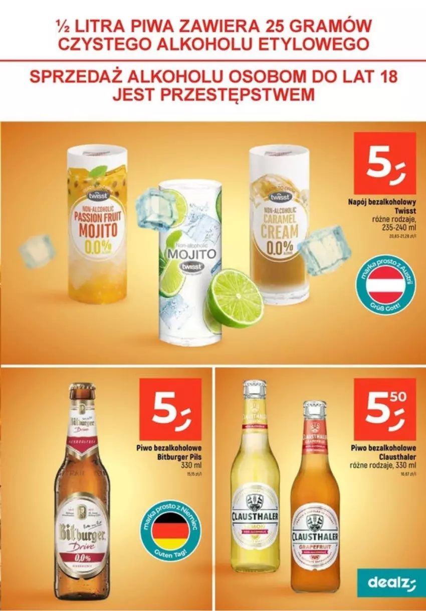 Gazetka promocyjna Dealz - ważna 26.09 do 02.10.2024 - strona 7 - produkty: Fa, Napój, Napój bezalkoholowy, Piwa, Piwo, Urgo