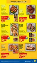 Gazetka promocyjna Lidl - Gazetka ważna od 29.04 do 2.05 - Gazetka - ważna od 02.05 do 02.05.2026 - strona 15 - produkty: Kurczak, Stek wołowy, Polędwiczka wieprzowa, Stek, Polędwiczki z kurczaka, Miód, Boczek, Grill