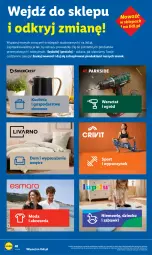 Gazetka promocyjna Lidl - Gazetka ważna od 29.04 do 2.05 - Gazetka - ważna od 02.05 do 02.05.2026 - strona 48 - produkty: Por, Kuchnia, Sport, Moda, Ogród