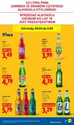 Gazetka promocyjna Lidl - Gazetka ważna od 29.04 do 2.05 - Gazetka - ważna od 02.05 do 02.05.2026 - strona 81 - produkty: Piwa, Por, Pomelo, Limonka, Wino, Captain Jack, Mięta