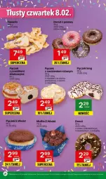 Gazetka promocyjna Delikatesy Centrum - Gazetka - ważna od 11.02 do 11.02.2024 - strona 14 - produkty: Pączek, Róża, Donut