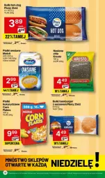 Gazetka promocyjna Delikatesy Centrum - Gazetka - ważna od 11.02 do 11.02.2024 - strona 9 - produkty: Hamburger, Chia, Melvit, Płatki owsiane, Sezam, Burger