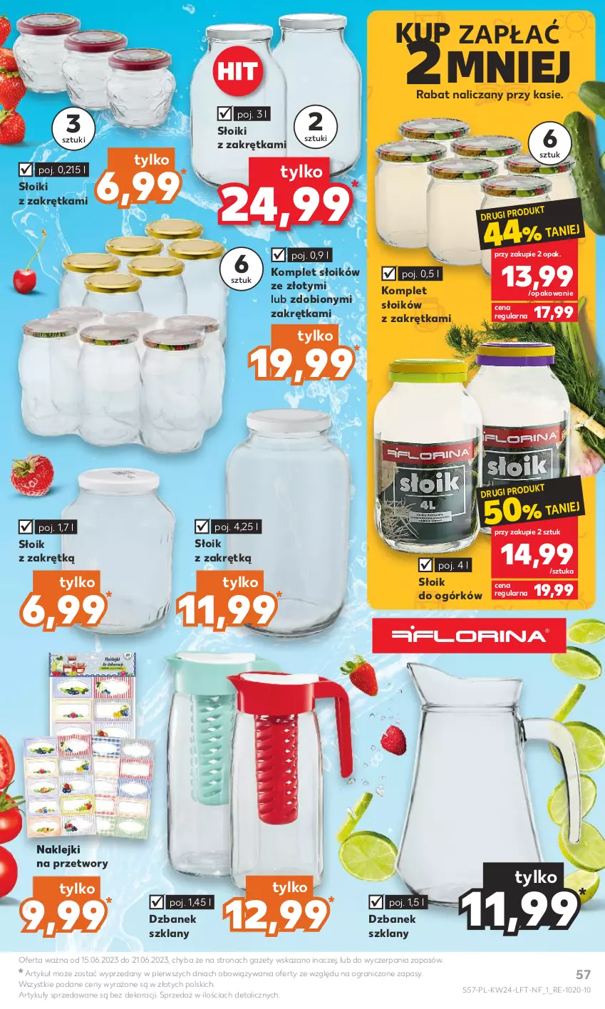 Gazetka promocyjna Kaufland - Gazetka tygodnia - ważna 15.06 do 21.06.2023 - strona 57 - produkty: Dzbanek, Gra, Klej