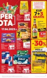 Gazetka promocyjna Kaufland - Gazetka tygodnia - Gazetka - ważna od 21.06 do 21.06.2023 - strona 3 - produkty: Piwa, Piwo, Feliciana, Makaron, Ciastka, Gra, Papier, Kasztelan, Red Bull, Papier toaletowy, Velvet, Dr. Oetker, Pizza, Waga, Napój, Meble, Milka