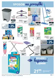 Gazetka promocyjna Carrefour - Gazetka Carrefour - Gazetka - ważna od 27.02 do 27.02.2021 - strona 27 - produkty: Jan Niezbędny, Sok, Mop, Gra, Deska do prasowania, Wieszak, Worki na śmieci, Kosz, Vileda, Zmywaki kuchenne, Worki na śmiec, Wiadro