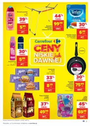 Gazetka promocyjna Carrefour - Gazetka Carrefour - Gazetka - ważna od 27.02 do 27.02.2021 - strona 3 - produkty: Tchibo, Asus, Kawa ziarnista, Dezodorant, Kawa, Herbata czarna, Barbie, Tchibo Barista, Mattel, Tetley, Czekolada, Suszarka balkonowa, Suszarka, Herbata, Lalka, Milka, Fa