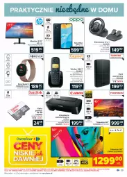 Gazetka promocyjna Carrefour - Gazetka Carrefour - Gazetka - ważna od 27.02 do 27.02.2021 - strona 39 - produkty: Xbox, Kierownica, Toshiba, Telefon, Karta pamięci, Smartwatch, Urządzenie wielofunkcyjne, Thomson, Krokomierz, Monitor, Canon, Telewizor, Smartfon, HP