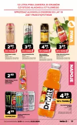 Gazetka promocyjna Netto - Od Poniedziałku - Gazetka - ważna od 08.02 do 08.02.2025 - strona 17 - produkty: Piwa, Piwo, Książęce, Sok, Gra, Napój energetyczny, Namysłów, Napoje, Owoce, Kubuś, Woda, Napój