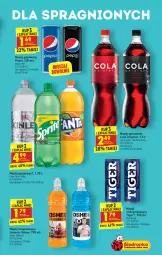 Gazetka promocyjna Biedronka - W tym tygodniu PN - Gazetka - ważna od 15.05 do 15.05.2021 - strona 39 - produkty: Gin, , Pepsi, Tiger, Napój gazowany, Oshee, Fanta, Napój niegazowany, Sprite, Gala, Napój, Fa