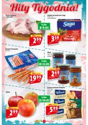 Gazetka promocyjna Prim Market - Gazetka - ważna od 14.01 do 14.01.2026 - strona 7 - produkty: Kurczak, Ciastka, Krakus, Ryż, Por, Gra, Pekpol, Parówki, Saga, Dżem, Herbata, Krakuski, Jabłka