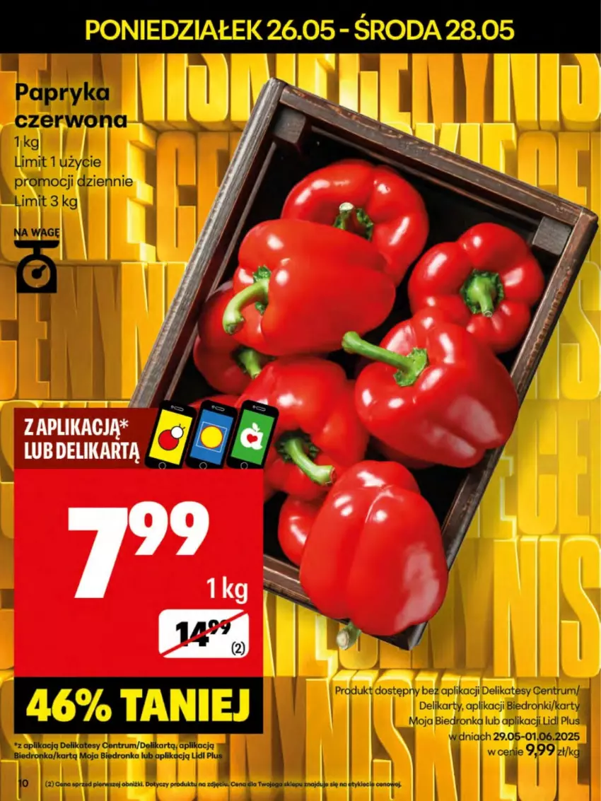 Gazetka promocyjna Delikatesy Centrum - Franczyza DC22 Poniedziałek - ważna 26.05 do 01.06.2025 - strona 10