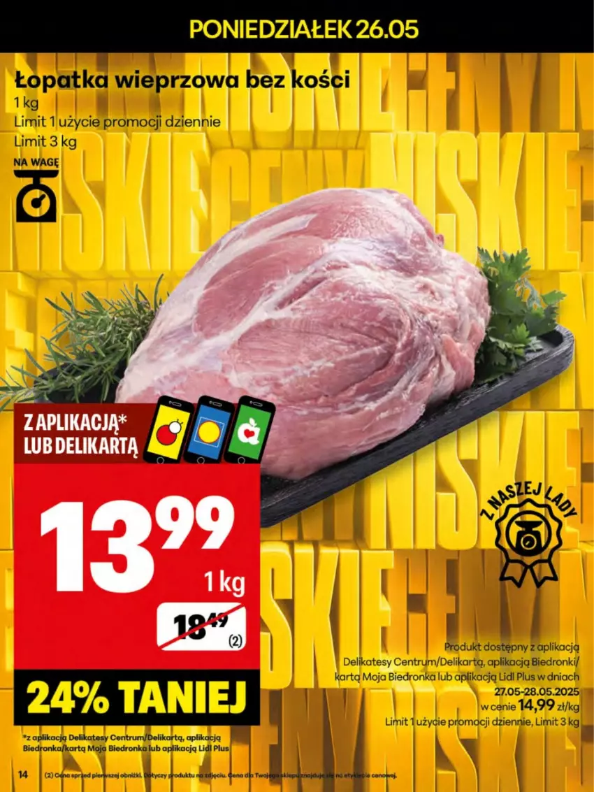 Gazetka promocyjna Delikatesy Centrum - Franczyza DC22 Poniedziałek - ważna 26.05 do 01.06.2025 - strona 14 - produkty: Rum