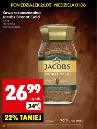 Gazetka promocyjna Delikatesy Centrum - Franczyza DC22 Poniedziałek - Gazetka - ważna od 01.06 do 01.06.2025 - strona 30 - produkty: Kawa rozpuszczalna, Rum, Kawa, Jacobs