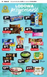 Gazetka promocyjna Netto - Od Poniedziałku - Gazetka - ważna od 11.05 do 11.05.2024 - strona 14 - produkty: Pistacje, Por, Gra, Jogurt, Kinder Bueno, Wafle do lodów, Produkty mrożone, Wafle, Tarta, Lion, Lody, Barbie, Czekolada, Zielona Budka, Oreo, Hot Wheels, Kinder, Milka