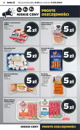 Gazetka promocyjna Netto - Od Poniedziałku - Gazetka - ważna od 11.05 do 11.05.2024 - strona 2 - produkty: Piec, Kurczak, Mięso mielone, Krokiety, Jogurt, Parówki, Mascarpone, Pieczarka, Kapustą, Müller, Schab pieczony, Berlinki, Mięso
