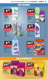 Gazetka promocyjna Netto - Od Poniedziałku - Gazetka - ważna od 11.05 do 11.05.2024 - strona 21 - produkty: Pur, Air Wick, Whiskas, Proszek do prania, Vizir, Płyn do płukania, Tytan, Płyn do wc, Pedigree