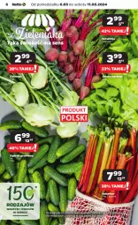 Gazetka promocyjna Netto - Od Poniedziałku - Gazetka - ważna od 11.05 do 11.05.2024 - strona 6 - produkty: Sałata masłowa, Inka, Ogórek, Sałat, Grunt, Masło