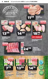 Gazetka promocyjna Netto - Od Poniedziałku - Gazetka - ważna od 11.05 do 11.05.2024 - strona 8 - produkty: Kurczak, Por, Filet z piersi kurczaka, Golonka z indyka, Karkówka wieprzowa, Tusz, Schab wieprzowy
