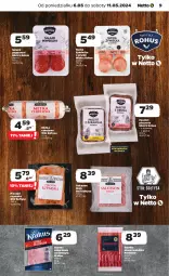 Gazetka promocyjna Netto - Od Poniedziałku - Gazetka - ważna od 11.05 do 11.05.2024 - strona 9 - produkty: Piec, Krakus, Gra, Pieczeń rzymska, Salami, Szynka wieprzowa, Pasztet, Stół, Salceson, Szynka