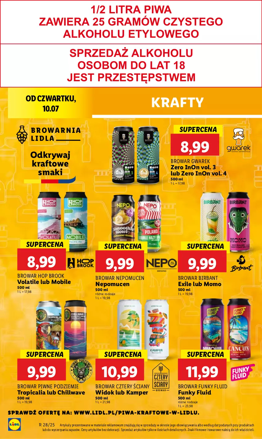 Gazetka promocyjna Lidl - GAZETKA - ważna 10.07 do 12.07.2025 - strona 48 - produkty: Mobil, Tropical