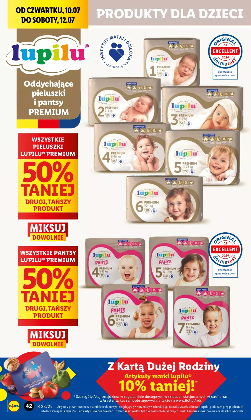Gazetka promocyjna Lidl - GAZETKA - ważna 10.07 do 12.07.2025 - strona 54 - produkty: Dzieci