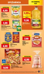 Gazetka promocyjna Lidl - GAZETKA - Gazetka - ważna od 12.07 do 12.07.2025 - strona 51 - produkty: Lubella, Cheddar, Ser, Salami, Bell, Bonduelle, Sony, Wazon, Dr. Oetker, Bajgle, Pizza, Dan Cake, Danio, Olej rzepakowy, Bella, Olej