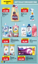 Gazetka promocyjna Lidl - GAZETKA - Gazetka - ważna od 12.07 do 12.07.2025 - strona 58 - produkty: Płyn do prania, Papier, Perfum, Papier toaletowy, Woolite, Płyn do płukania, Płyn do mycia, Sidolux, Flora, Bryza, Lenor