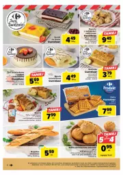 Gazetka promocyjna Carrefour - Gazetka Targ świeżości - Gazetka - ważna od 13.05 do 13.05.2023 - strona 4 - produkty: Strucla, Ser, Kosz, Szarlotka, Bagietka, Rolada, Gofry, Bułka