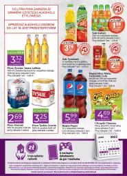 Gazetka promocyjna Stokrotka - Stokrotka Express - Gazetka - ważna od 20.07 do 20.07.2022 - strona 4 - produkty: Piwo, Piec, Cheetos, Sok, Telefon, Tyskie, Chrupki, Pepsi, Tymbark, Harnaś, Napój