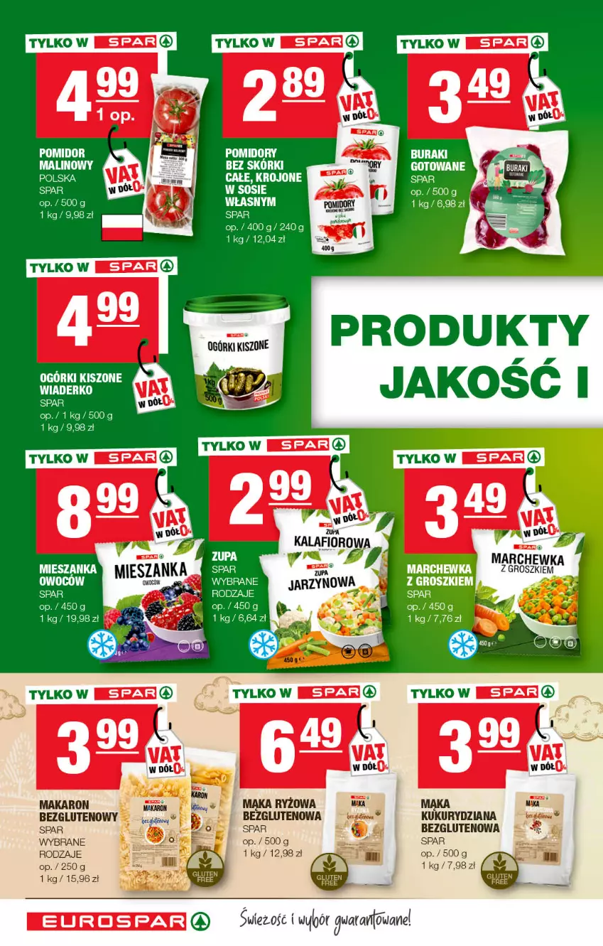 Gazetka promocyjna Spar - EuroSpar - ważna 28.08 do 07.09.2022 - strona 2 - produkty: Fa, Kalafior, Mąka, Makaron, Ryż