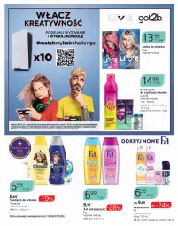Gazetka promocyjna Intermarche - Chemia - Gazetka - ważna od 26.07 do 26.07.2021 - strona 8 - produkty: Dezodorant, Schauma, Szampon, Got2b, Farba do włosów, Fa