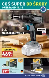 Gazetka promocyjna Aldi - Artykuły przemysłowe i tekstylia - Gazetka - ważna od 14.10 do 14.10.2023 - strona 5 - produkty: Gra, Tarka, Wkręt, Wkrętarka, Reflektor, Akumulator