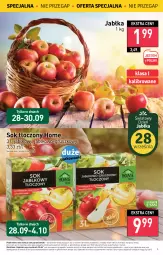 Gazetka promocyjna Stokrotka - Market - Gazetka - ważna od 04.10 do 04.10.2023 - strona 3 - produkty: Warzywa, Sok, Owoce, Mięso, Jabłka