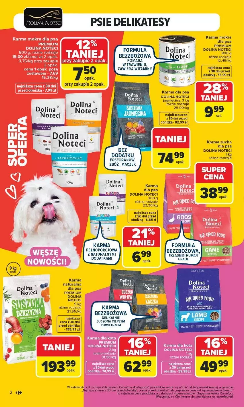Gazetka promocyjna Carrefour - Gazetka Pies & kot od poniedziałku! - ważna 02.02 do 14.02.2026 - strona 2 - produkty: Gra, Koc, Por