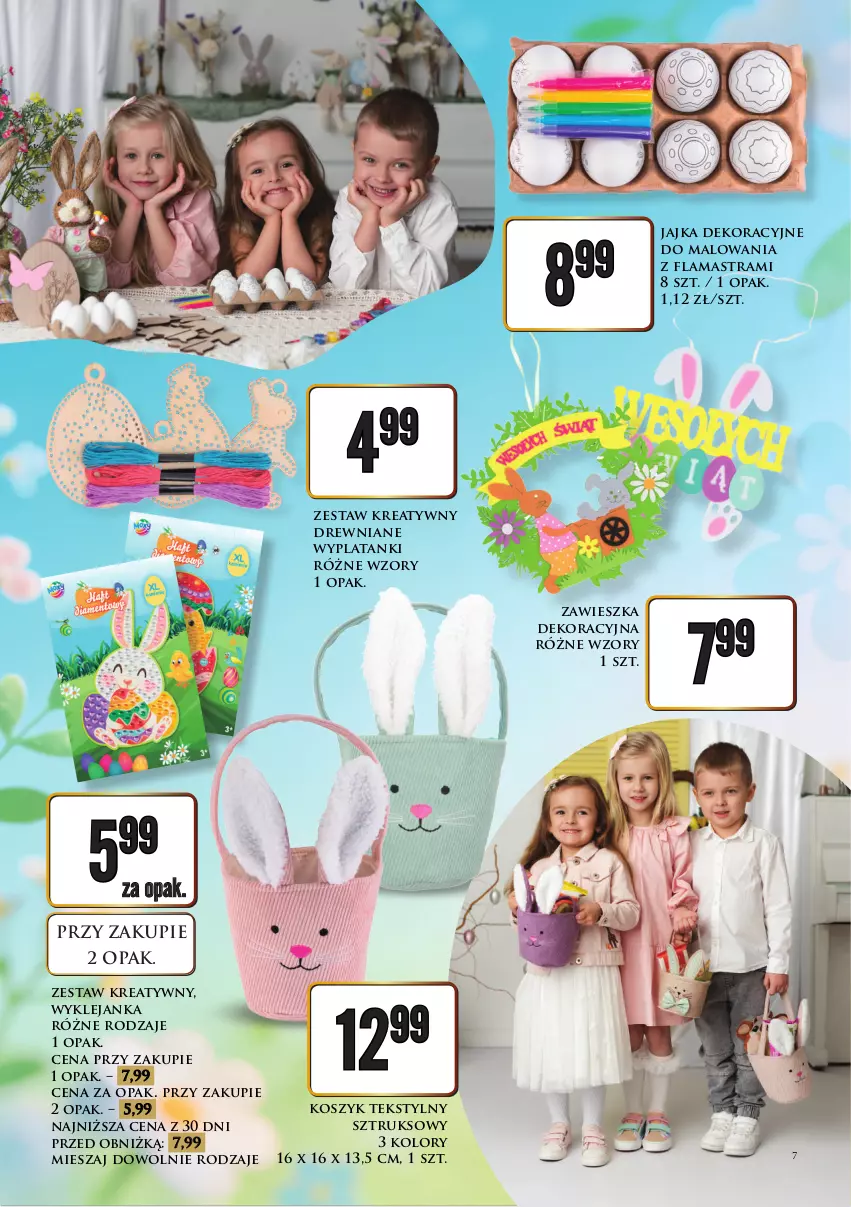 Gazetka promocyjna Dino - Katalog / Czas na Wielkanoc - ważna 09.03 do 21.03.2026 - strona 7 - produkty: Klej, Kosz